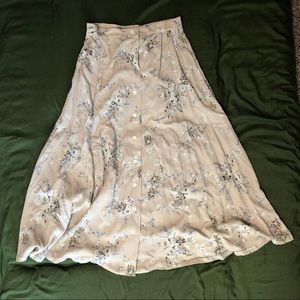 Vintage button down skirt